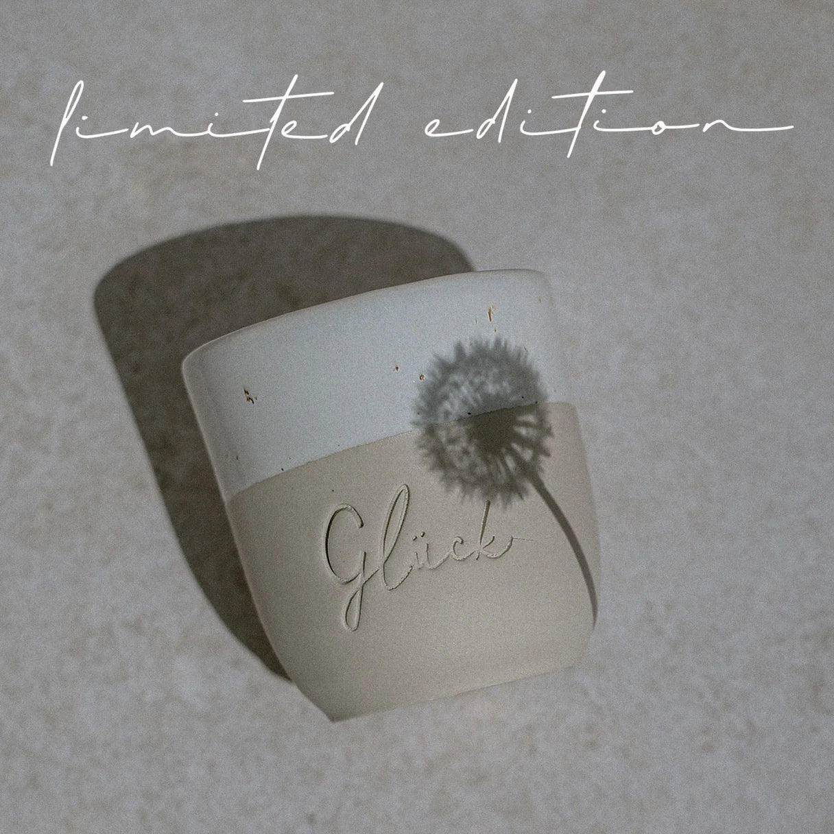 limitierte Auflage - Becher Glück