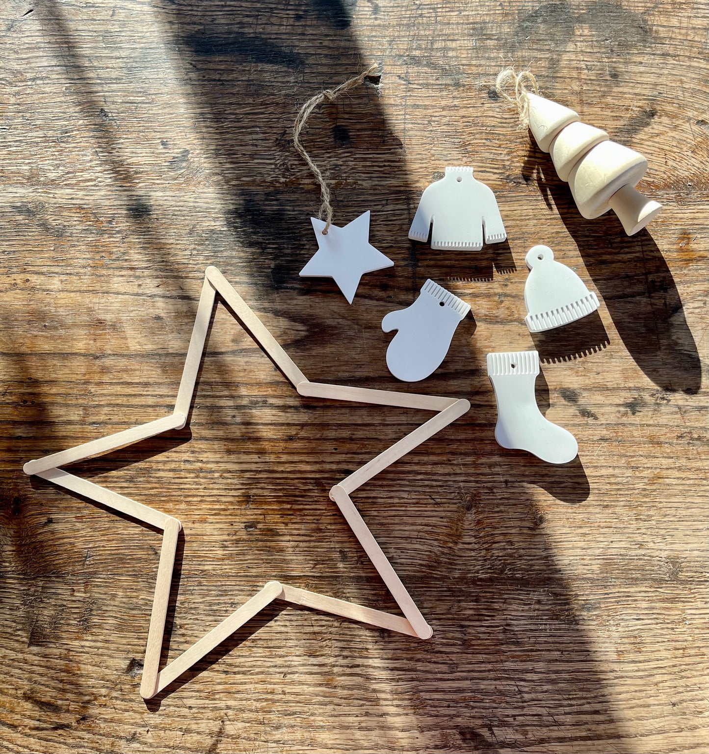 Weihnachtliche Geschenkanhänger