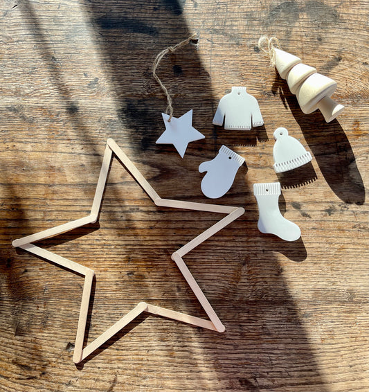 Weihnachtliche Geschenkanhänger
