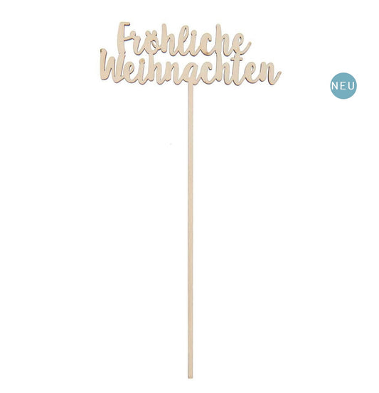 Caketopper fröhliche Weihnachten