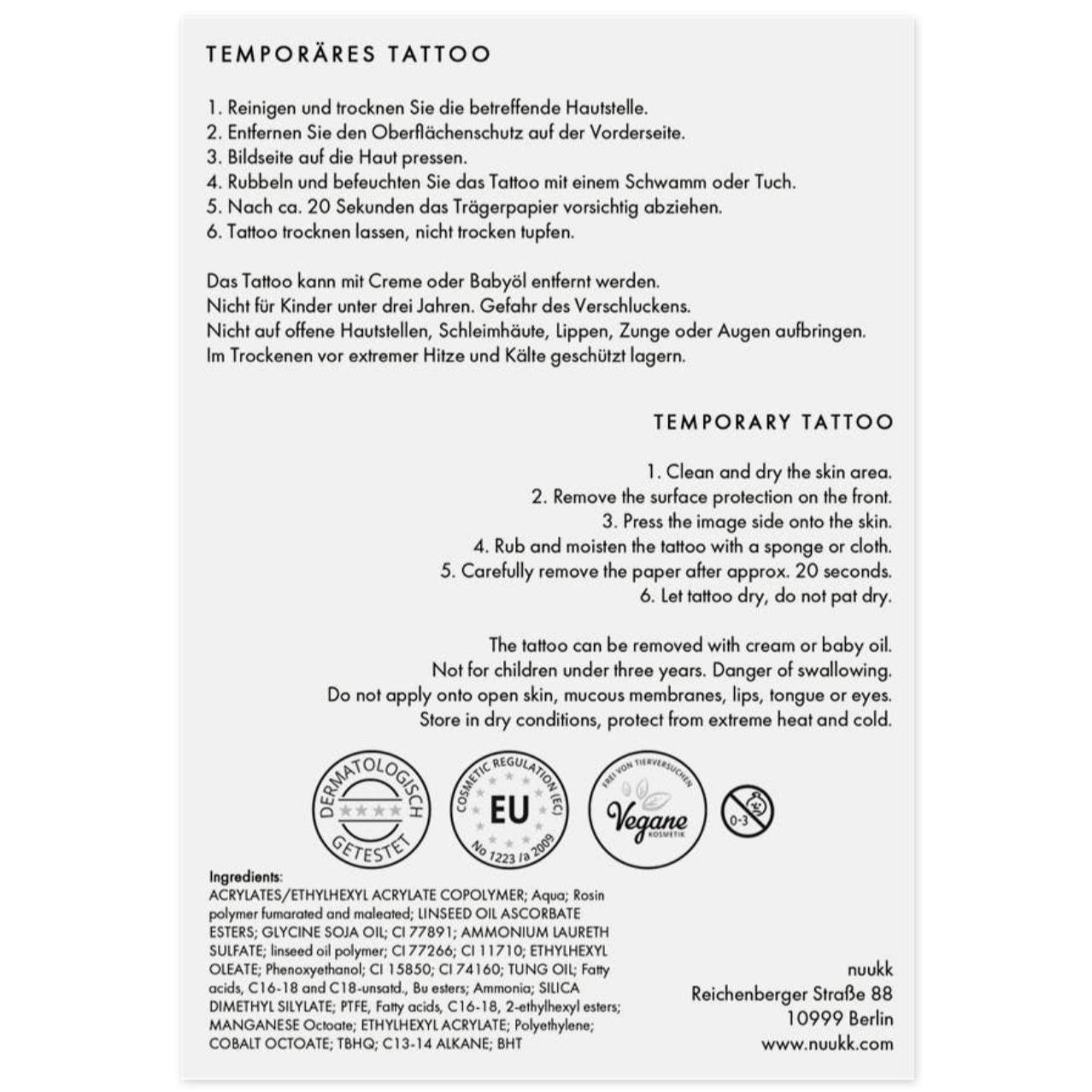 Bio Tattoo ABC
